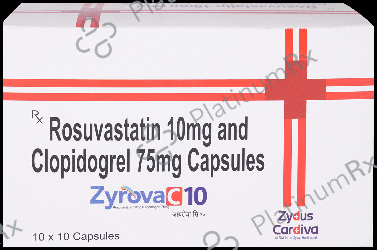 Zyrova C 10/75mg Capsule 10s