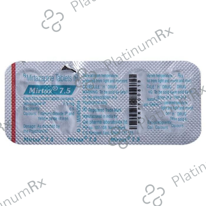 Mirtaz 7.5 Tablet