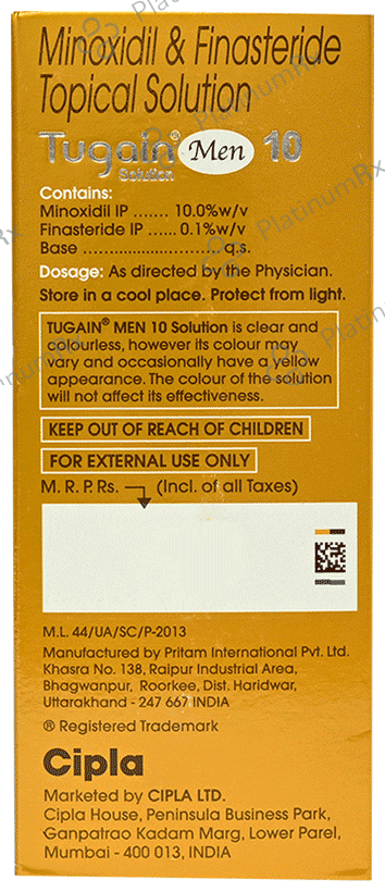 Tugain Men 10% Solution 60ml