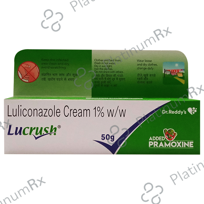 Lucrush 1% Cream 10gm