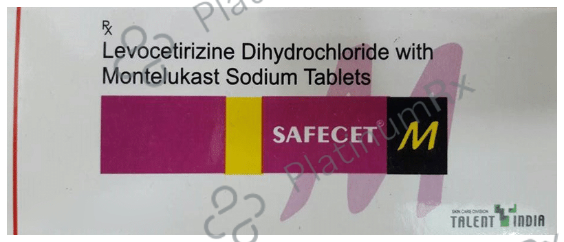 Safecet M 5/10mg Tablet 10s