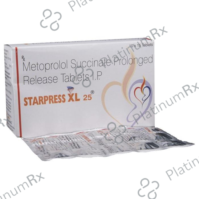Starpress XL 25mg Tablet 15s