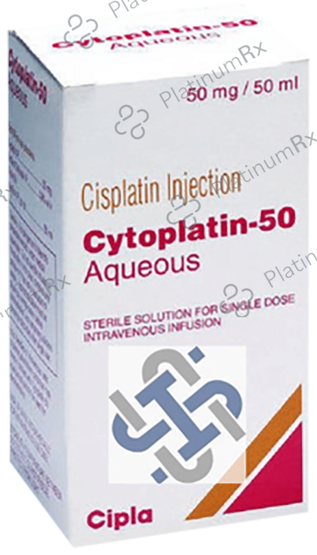 Cytoplatin 50mg Infusion