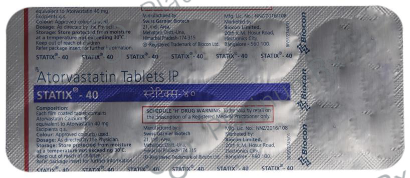 Statix 40 Tablet