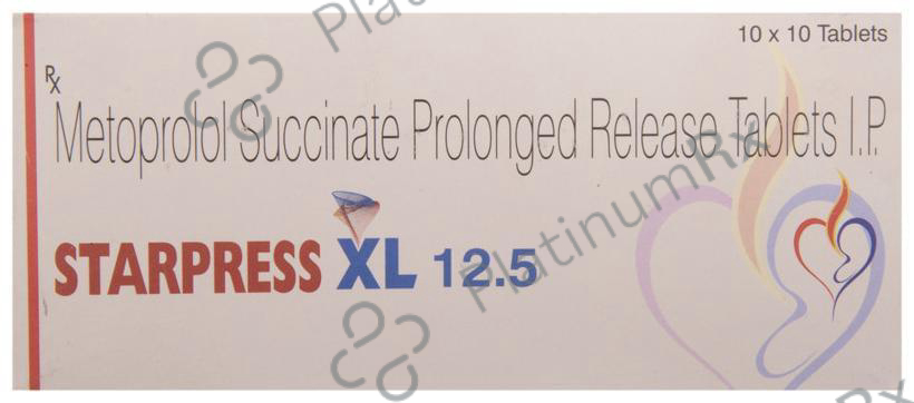 Starpress XL 12.5mg Tablet PR 10s