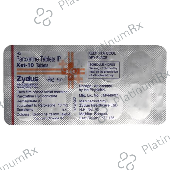 Xet 10mg Tablet 10s