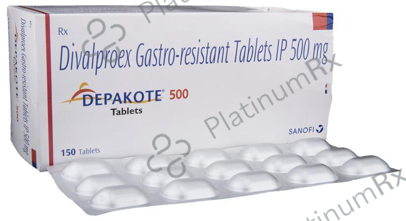 Depakote 500mg Tablet SR 15s