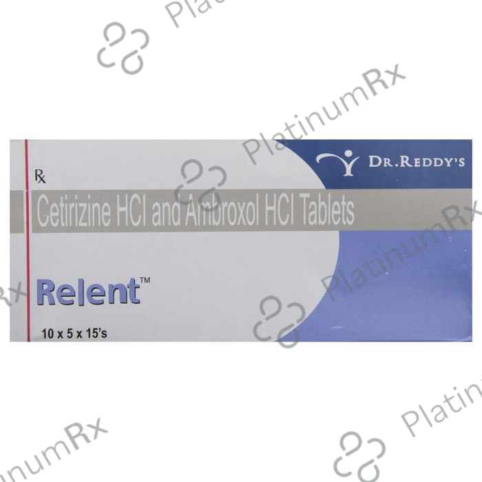 Relent 60/5mg Tablet 15s