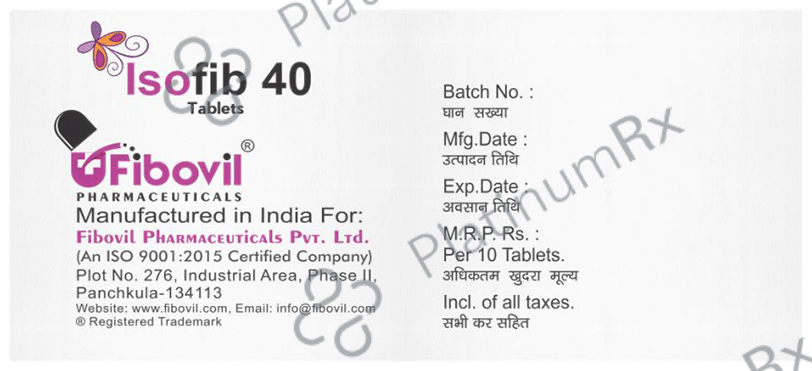 Isofib 40 Tablet SR