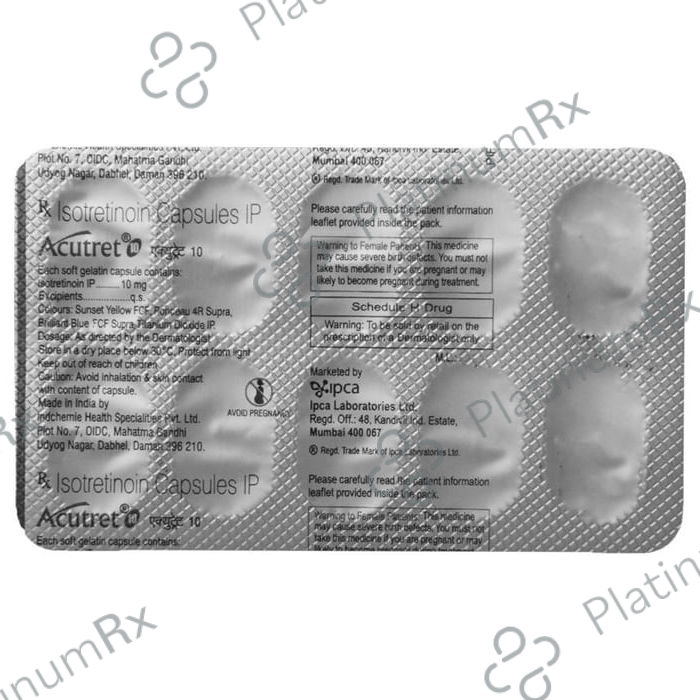 Acutret 10mg Capsule 10s