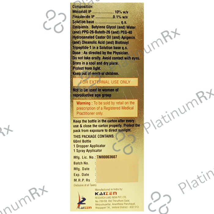 Zenoxidil F Pro 5% Solution 60ml