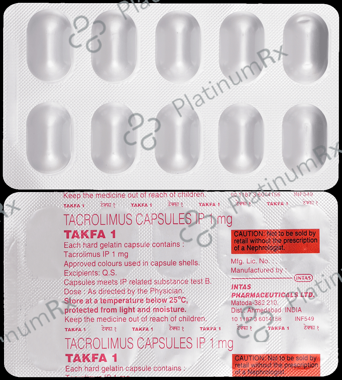 Takfa 1mg Capsule 10s