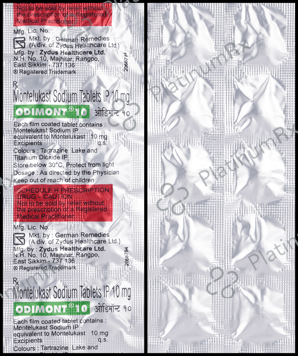 Odimont 10mg Tablet 10s