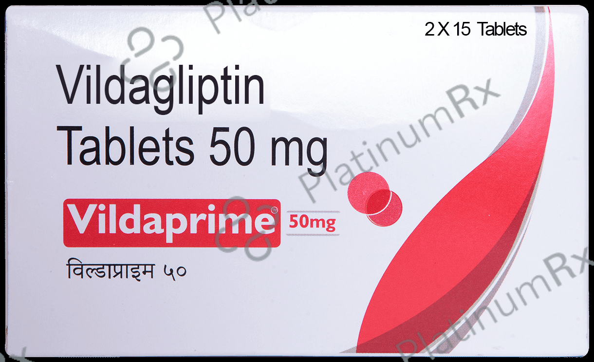 Vildaprime 50mg Tablet 15s