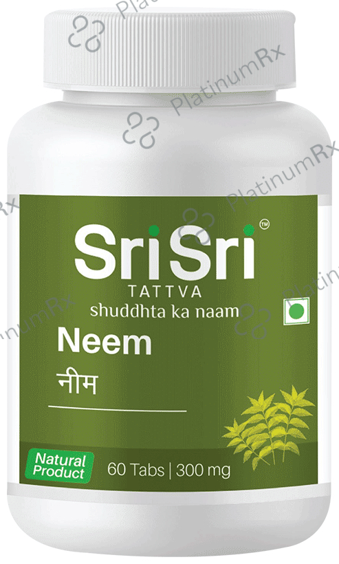 Sri Sri Tattva Neem 300mg Tablet