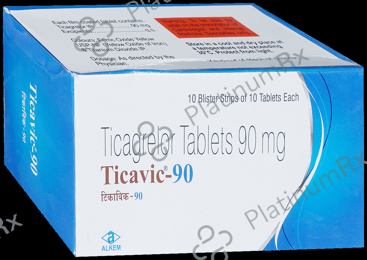 Ticavic 90mg Tablet 10s