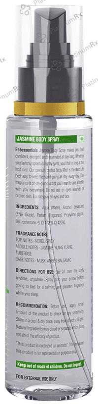 Fabessentials Jasmine Body Spray