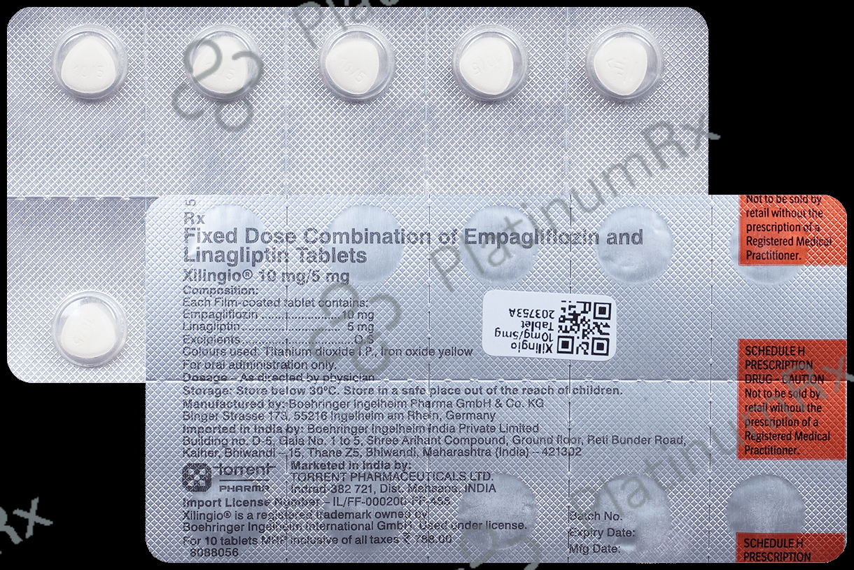 Xilingio 10/5mg Tablet 10s