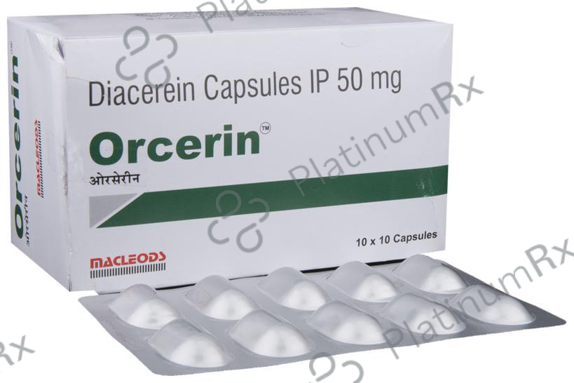 Orcerin 50mg Capsule 10s