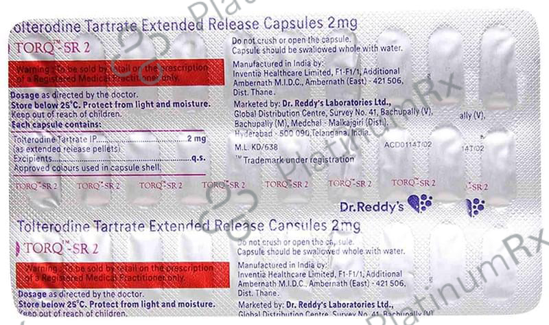 Torq SR 2 Capsule 30 Capsule ER