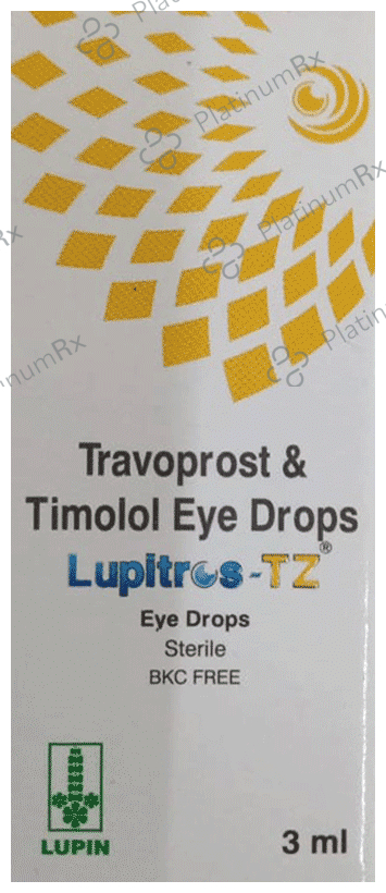Lupitros TZ 5mg/40mcg Eye Drop 3ml