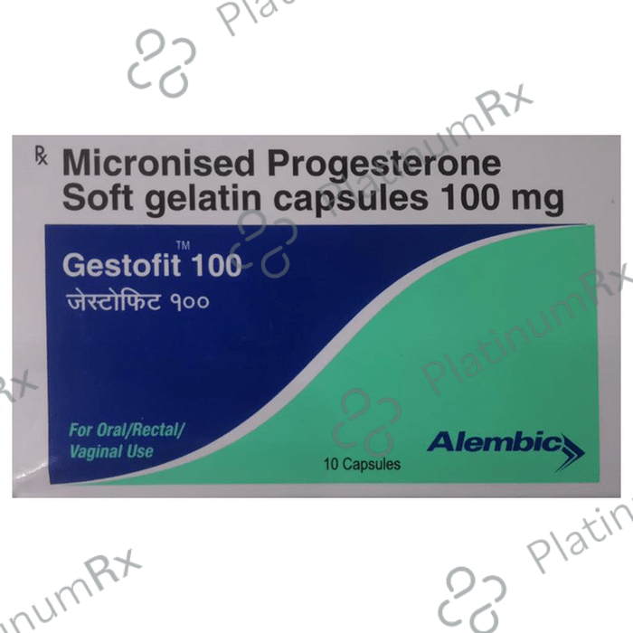Gestofit 100mg Soft Gelatin Capsule 10s