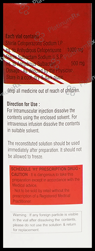 Ceforon S 1.5gm Injection