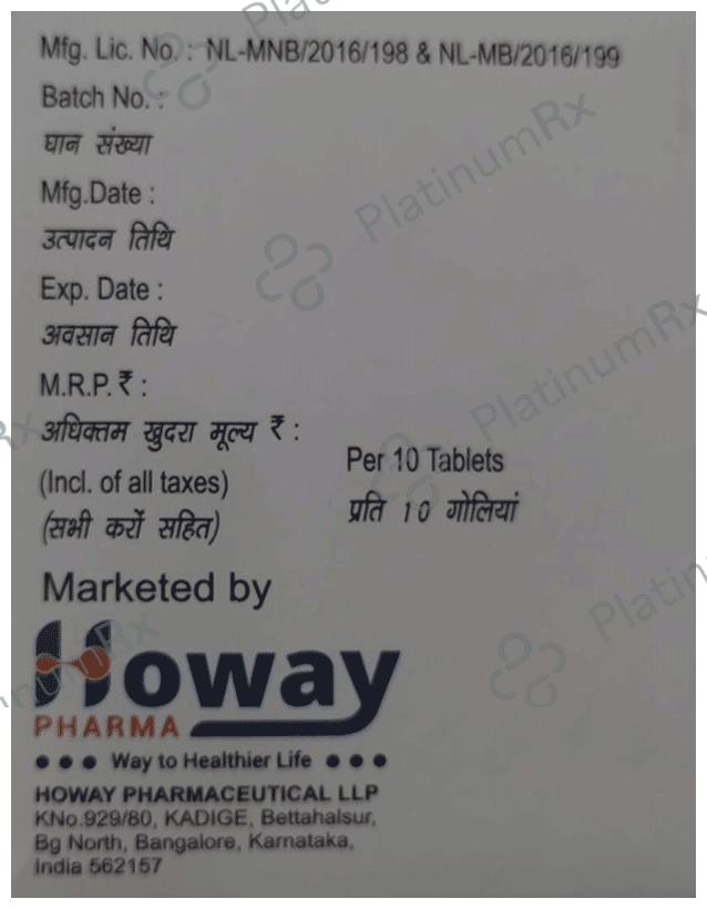 Dapazox M Tablet SR