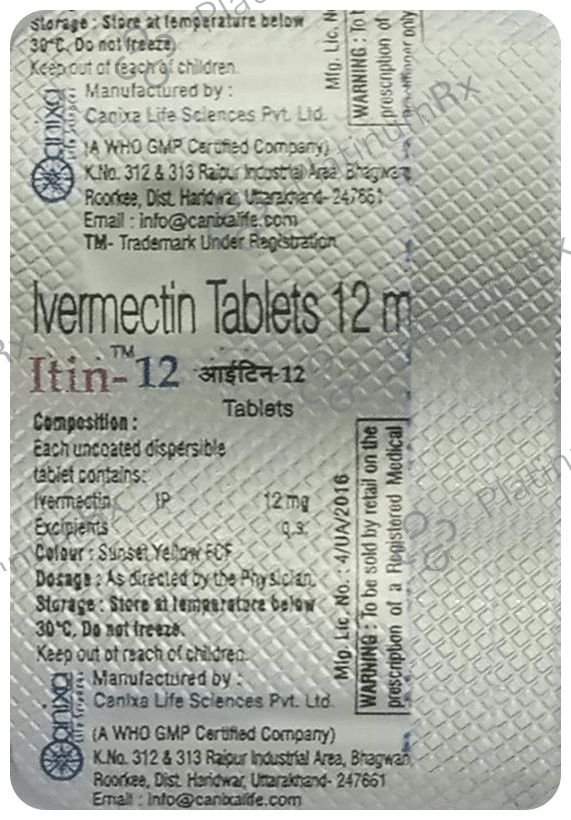 Itin 12mg Tablet 2s