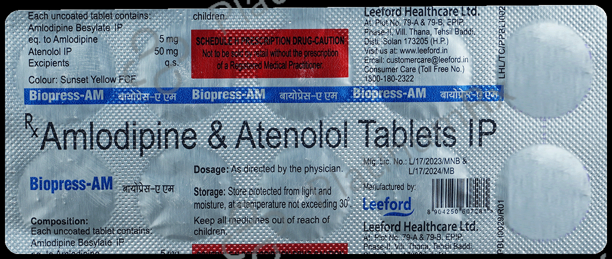 Biopress AM Tablet