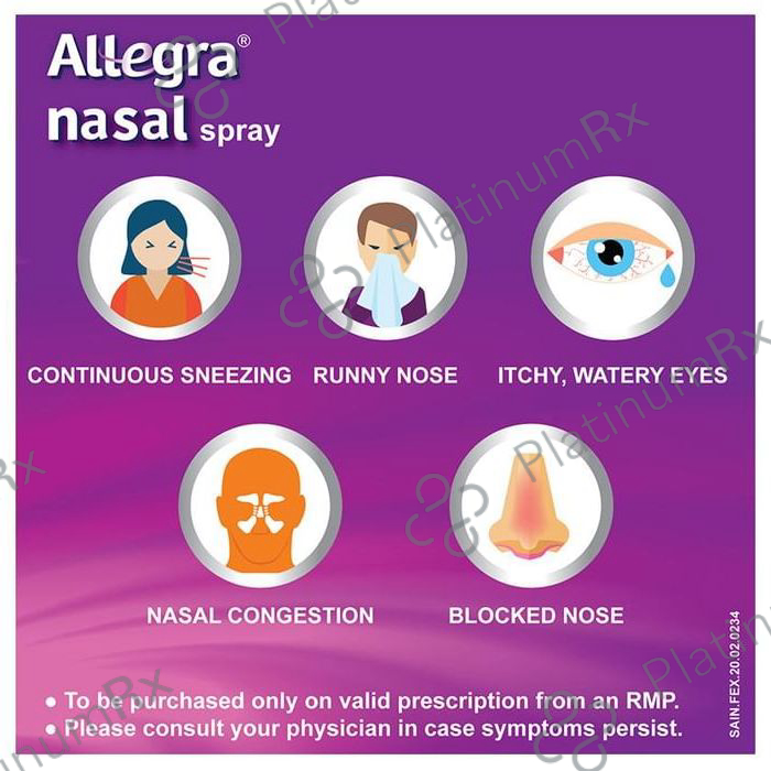 Allegra Nasal Spray 27.5mcg 120MDI