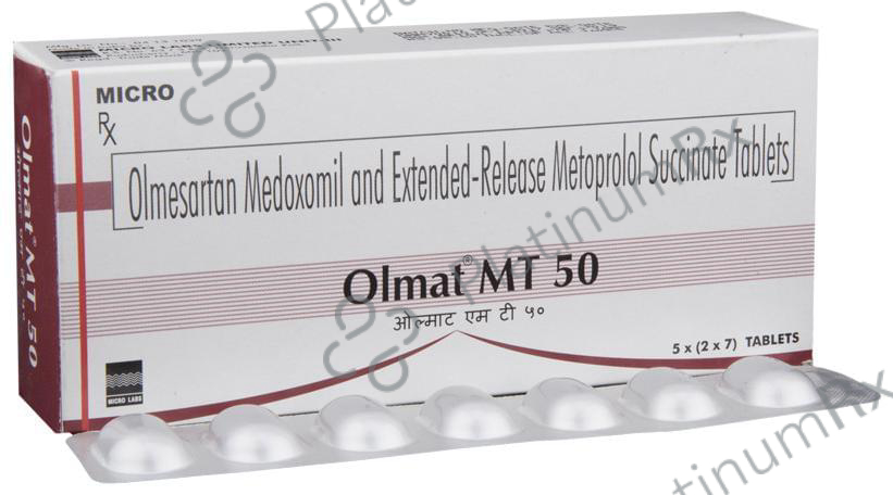 Olmat MT 50 Tablet ER 7 Tablet ER
