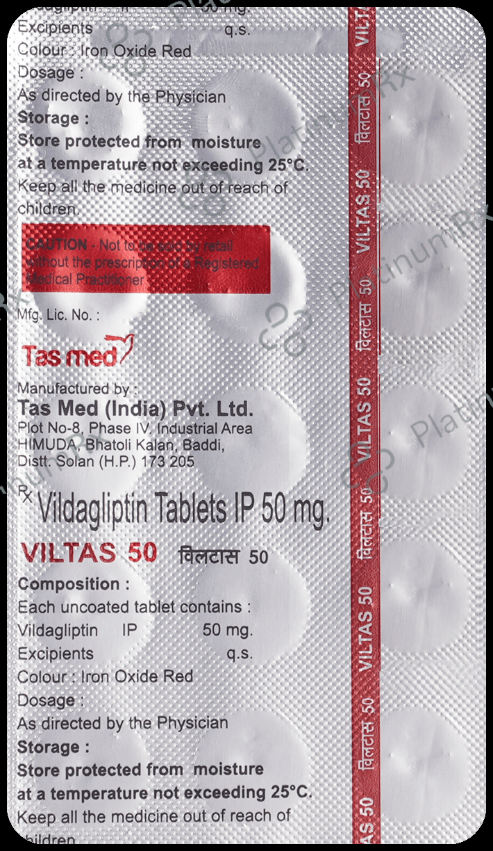 Viltas 50mg Tablet