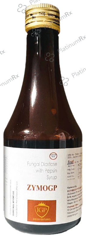 IGP Mediventures Zymogp Syrup Sugar Free