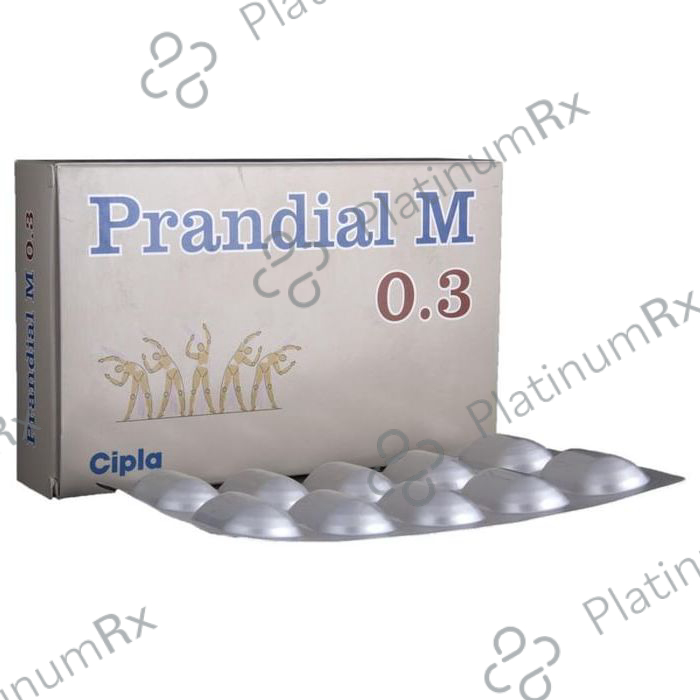 Prandial M 0.3 Tablet