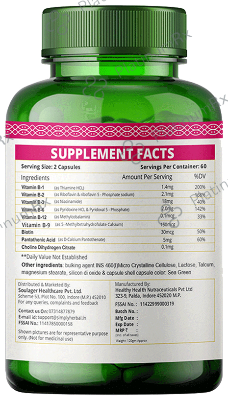 Simply Herbal B Complex Capsule