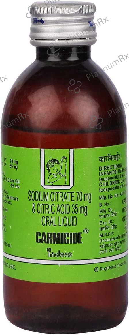 Carmicide Plus Syrup 100ml
