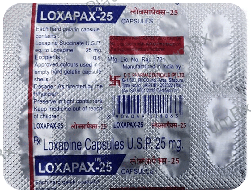 Loxapax 25mg Capsule