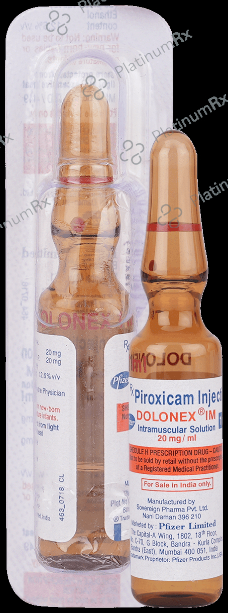 Dolonex IM 20mg Injection 1ml