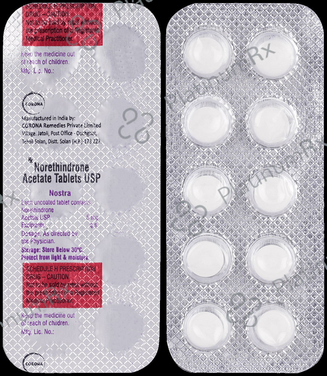 Nostra 5mg Tablet 10s