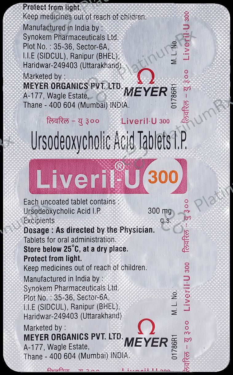 Liveril U 300mg Tablet 10s