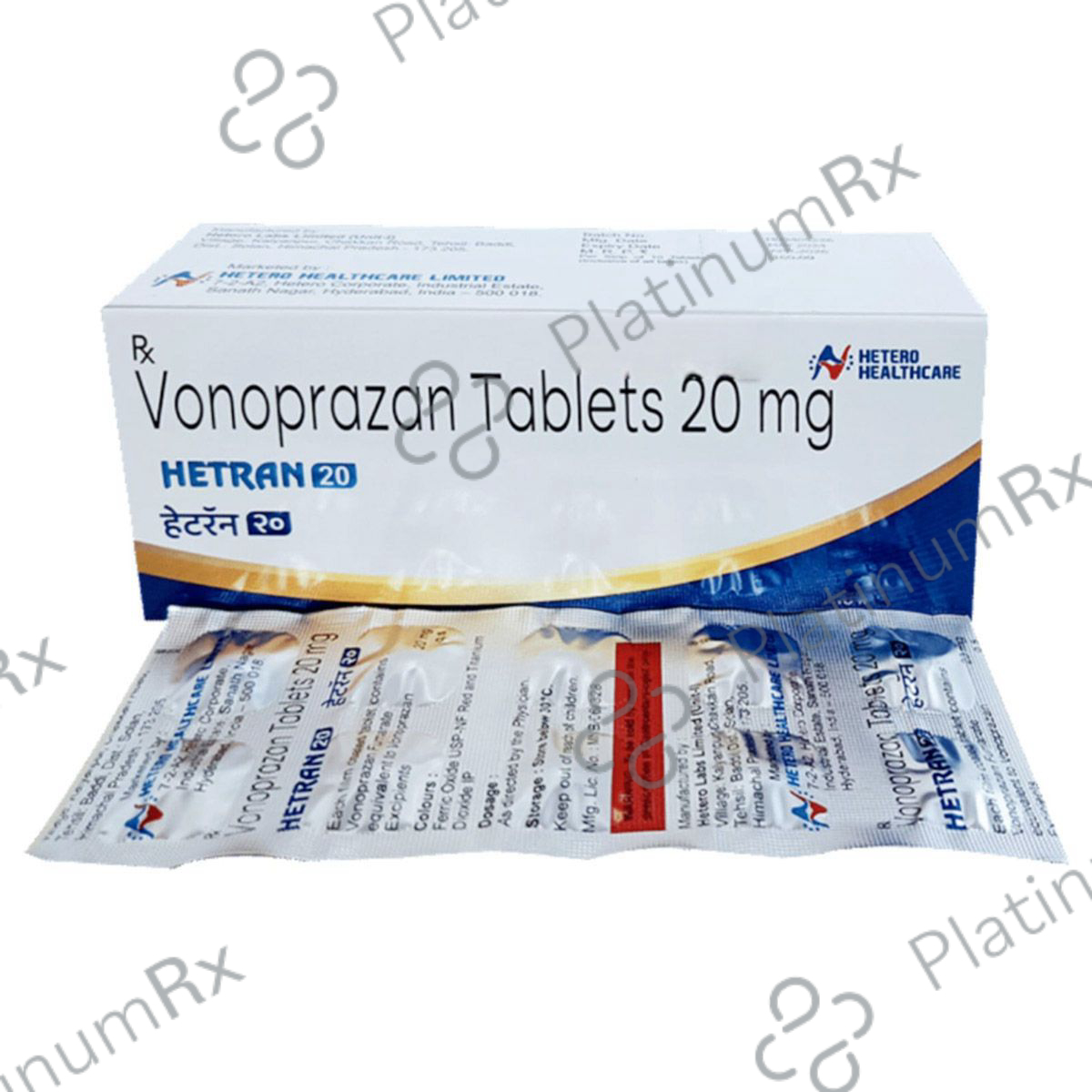 Hetran 20mg Tablet 10s