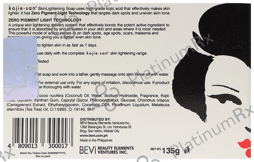 KojieSan Skin Lightening (135gm Each) Soap 1 units