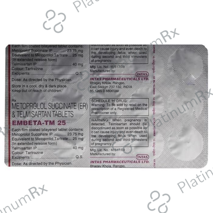Embeta-TM 25 Tablet ER