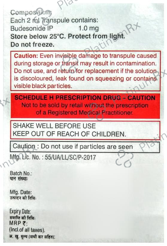 Budate Forte Transpules 2ml
