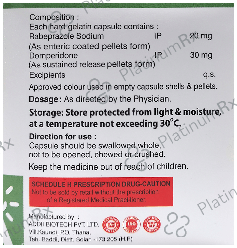 Bep 20 D Capsule SR