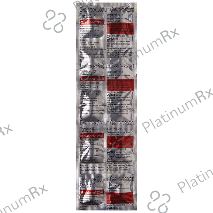 Divalpro 250mg Tablet 10s