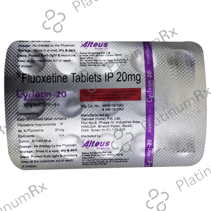 Cyclotin 20mg Tablet 10 Tablet