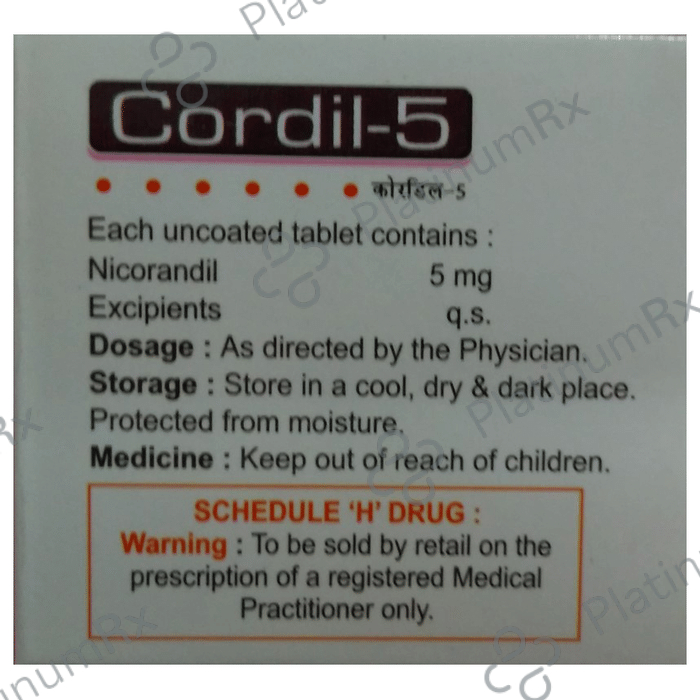 Cordil 5 Tablet
