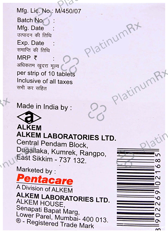 Ceham 500mg Tablet 10s